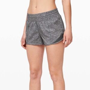 Lululemon Athletica Gray Athletic Shorts with Elastic Waistband